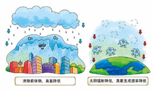 臭氧知識科普（4） | 環(huán)境空氣臭氧會通過哪些方式從空氣中消除呢？降水、植樹可以嗎？