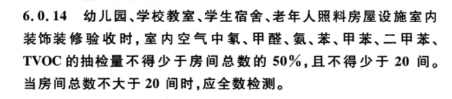 海南省學(xué)校室內(nèi)空氣檢測(cè)要求?。?！